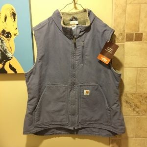 Carhartt Sandstone Mock Neck Vest XL NWT